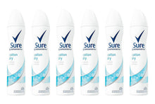 Load image into Gallery viewer, Sure Women Anti Perspirant Deodorant, Pack of six, 250 ml
