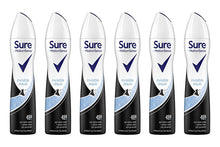 Load image into Gallery viewer, Sure Women Anti Perspirant Deodorant, Pack of six, 250 ml
