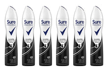 Load image into Gallery viewer, Sure Women Anti Perspirant Deodorant, Pack of six, 250 ml