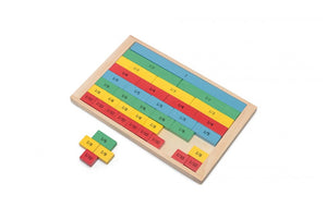 Tobar Wooden Fractions Board