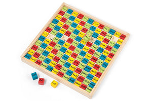 Tobar Wooden Times Table Board