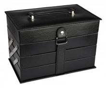 Load image into Gallery viewer, Urban Beauty 82 Piece Tiered Black Beauty Case