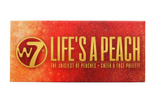 Load image into Gallery viewer, W7 Face Palette Life&#39;s A Peach 5 Shades