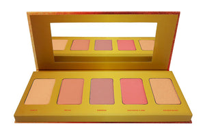 W7 Face Palette Life's A Peach 5 Shades