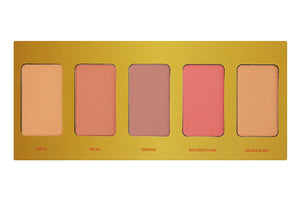 W7 Face Palette Life's A Peach 5 Shades