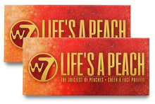 Load image into Gallery viewer, W7 Face Palette Life&#39;s A Peach 5 Shades