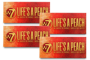 W7 Face Palette Life's A Peach 5 Shades