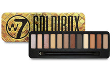 Load image into Gallery viewer, W7 Goldibox Eye Colour Tin 12 Shades