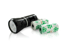 Load image into Gallery viewer, Walk LED Torch With Doggy Bag Holder and Spare Bags