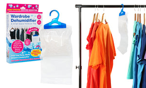 Hanging Dehumidifier With Bottle Bag
