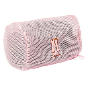 Haven Zippered Mesh Laundry Clothes Washing Bags - Pack of 5, White or Pink