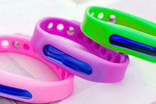 Load image into Gallery viewer, Waterproof Silicone Mosquito Repellent Bracelets