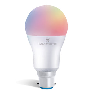 WiZ LED A60 Smart Bulb Wifi & Bluetooth RGBW Colours Tuneable White & Dimmable: