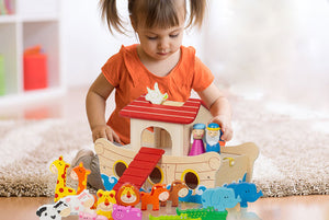 Tobar Wooden Noah's Ark Playset