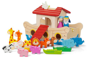 Tobar Wooden Noah's Ark Playset
