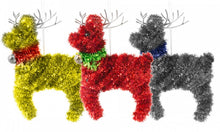 Load image into Gallery viewer, Christmas Tinsel 3D Hangtags