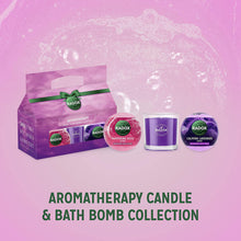 Load image into Gallery viewer, Radox Aromatherapy Candle &amp; Bath Bomb Collection 3-Piece Gift Set for Her