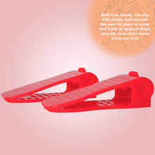 Load image into Gallery viewer, Haven Space Saver Standard Size Shoe Organizer, Red