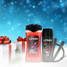 Load image into Gallery viewer, Lynx Recharge Duo &amp; Skipping Rope Gift Set for Him Includes Deo &amp; Bodywash