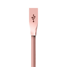 Load image into Gallery viewer, Spring Zinc Alloy Lightning to USB Sync and Charge Cable - 1 Meter, Rose Gold