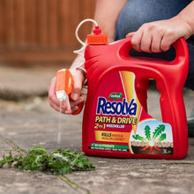 Load image into Gallery viewer, Resolva Weed Killer 2 In 1 Path &amp; Drive Kills Moss &amp; Algae Ready To Use, 3L