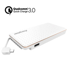 Load image into Gallery viewer, Energizer XP10002CQ 10000mAh Power Bank with USB Type C Cable - White