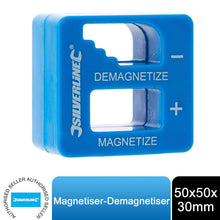 Load image into Gallery viewer, Silverline 245116 Pocket-sized Magnetiser/Demagnetiser 50 x 50 x 30 mm