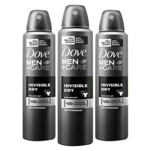 Load image into Gallery viewer, 3pk of 150ml Dove Men+Care 48H Powerful Protection Anti-Perspirant