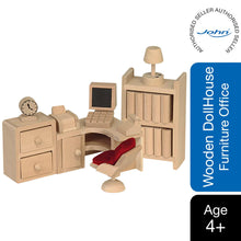 Load image into Gallery viewer, Beluga Classics Wooden Doll House Furniture For Office - 10 Pieces