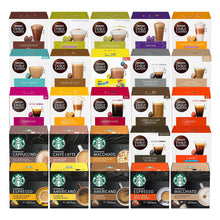 Load image into Gallery viewer, Nescafe Dolce Gusto Coffee Pods 3x Boxes of 16 or 12s inc Starbucks