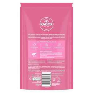 4x 900g Radox Mineral Therapy Crystal Calm Himalayan Bath Salt with Pink Crystal