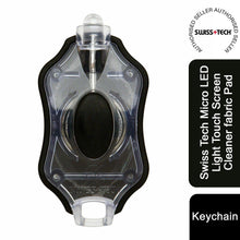 Load image into Gallery viewer, Swiss Tech Micro LED Light Touch Screen Cleaner Cleaning Micro fabric Pad