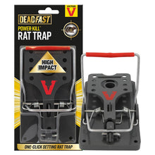 Load image into Gallery viewer, Deadfast Power Kill Rat Trap One-Click Setting Indoor &amp; Outdoor Use Single