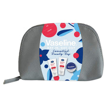 Load image into Gallery viewer, Vaseline Day In Day Out Hand &amp; Lip Care Essentials Beauty Bag 3pcs Gift Set