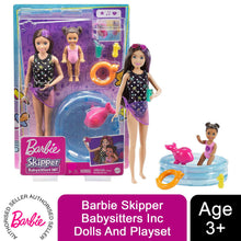 Load image into Gallery viewer, Barbie Skipper Babysitters Inc Dolls and Playset