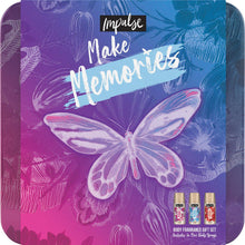 Load image into Gallery viewer, Impulse Make Memories Body Fragrance Gift Set for her, 3pcs Mini Body Sprays