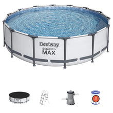 Load image into Gallery viewer, Bestway Steel Pro MAX 14' x 42"/4.27m x 1.07m Swimming Pool Set