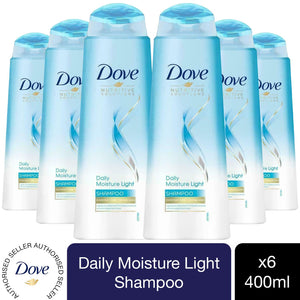 6pk of 400ml Dove Nutritive Solutions Shampoo For All Types of Hair