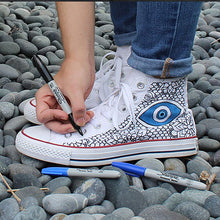 Load image into Gallery viewer, Sharpie Permanent Marker Pens Fine Point Black Pack of 12 For School