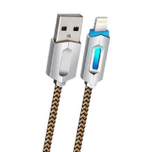 Load image into Gallery viewer, AQ Portable &amp; Lightweight Light up 1 Metre Charge &amp; Sync Cable Micro USB, Grey
