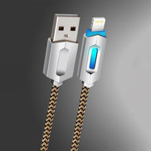 Load image into Gallery viewer, AQ Portable &amp; Lightweight Light up 1 Metre Charge &amp; Sync Cable Micro USB, Grey