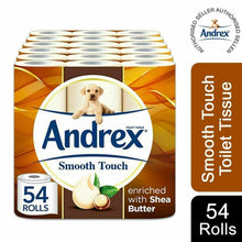 Load image into Gallery viewer, Andrex Toilet Roll Skin Kind, Supreme Quilts, or Smooth Touch, 54 Rolls
