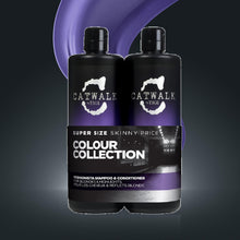 Load image into Gallery viewer, Catwalk by Tigi Fashionista Purple DUO Shampoo &amp; Conditioner 2x750 ml with pump, 2pk