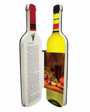 Load image into Gallery viewer, Wines of the World Bottle Shaped 3D Gift Book History Content Colour Photography