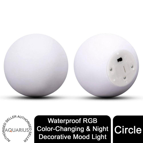 Aquarius Waterproof RGB Color-Changing & Night Decorative Mood Light