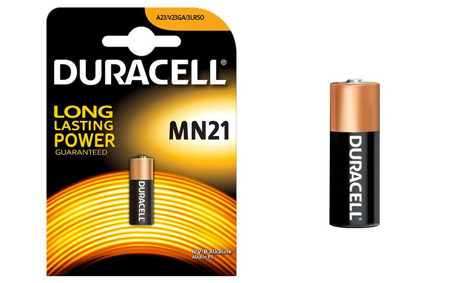 Duracell Specialty High Power Remote Controls Lithium Batteries - MN21 12V