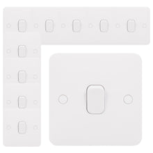 Load image into Gallery viewer, Schneider Electric Lisse Moulded GGBL1012, Single 2 Way Switch 10AX, 10 Pack