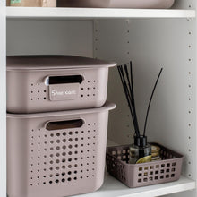 Load image into Gallery viewer, 2 of Each SmartStore Recycled20 Storage Box 13L &amp; Basket PlasticLid,Taupe