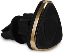 Load image into Gallery viewer, Triangle Magnetic Car Holders Compatible with all smartphone models Gold