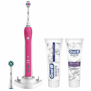 Oral-B Smart 4 4000W Electric Toothbrush with Whitening Toothpaste in Bonus Pack